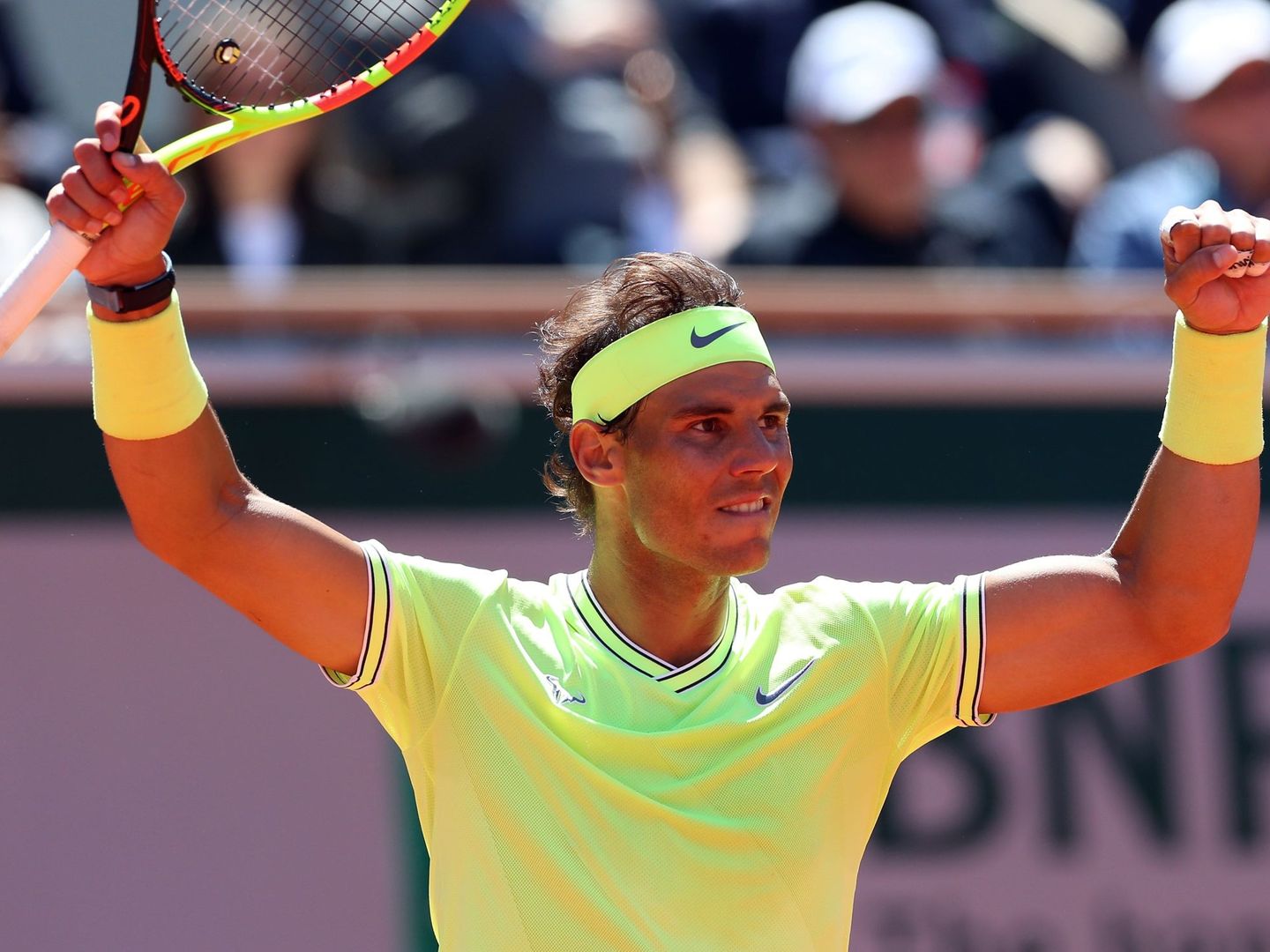Rafa Nadal en Roland Garros. (EFE)