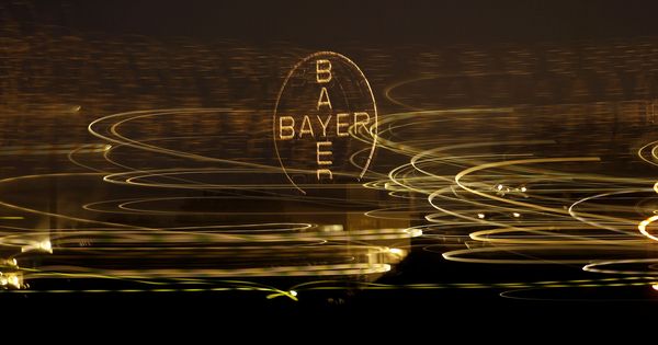 Foto: El logo de la farmacéutica Bayer. (Reuters)
