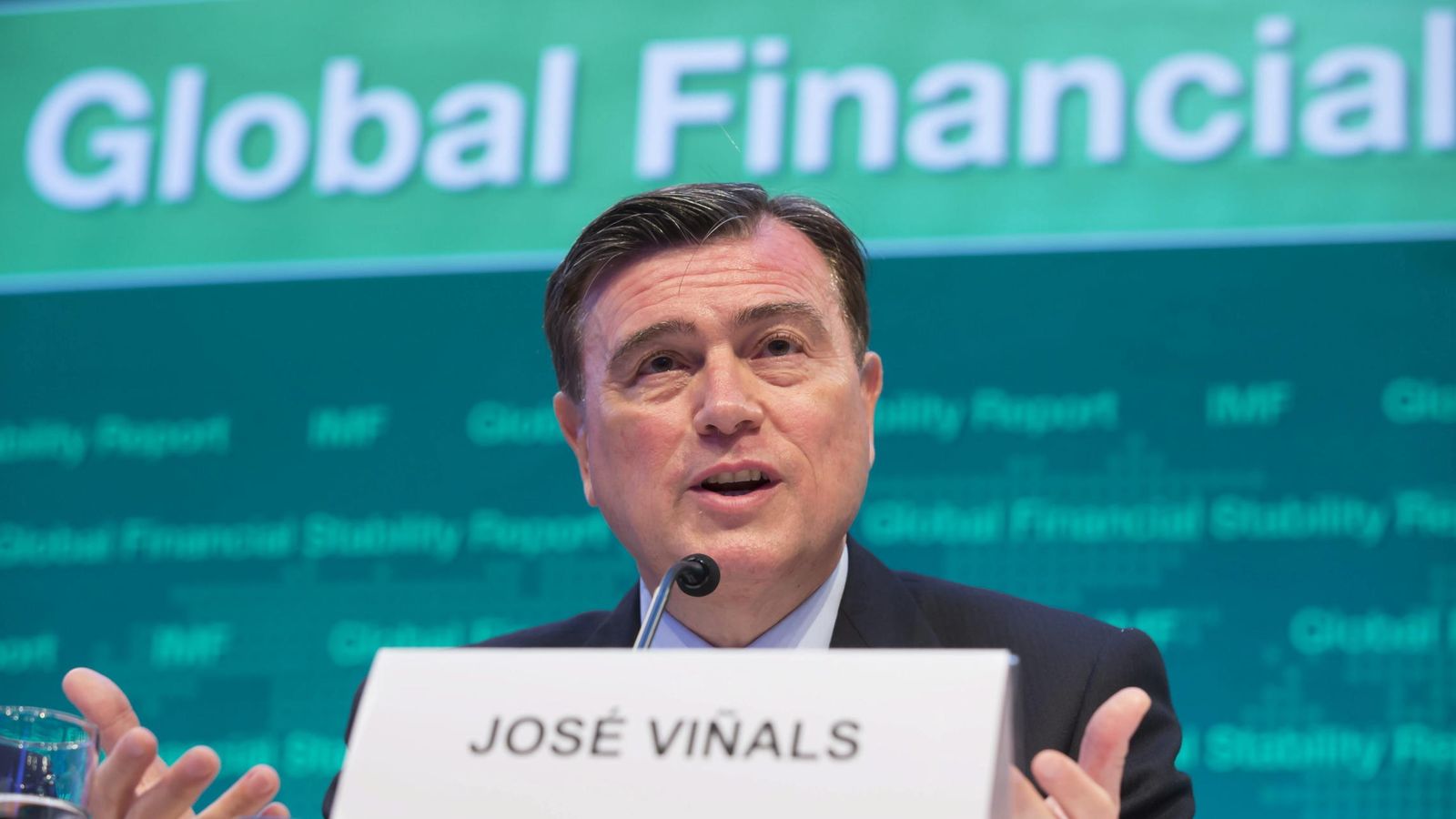 Foto: José Viñals, director del Departamento de Asuntos Monetarios del Fondo Monetario Internacional. (EFE)