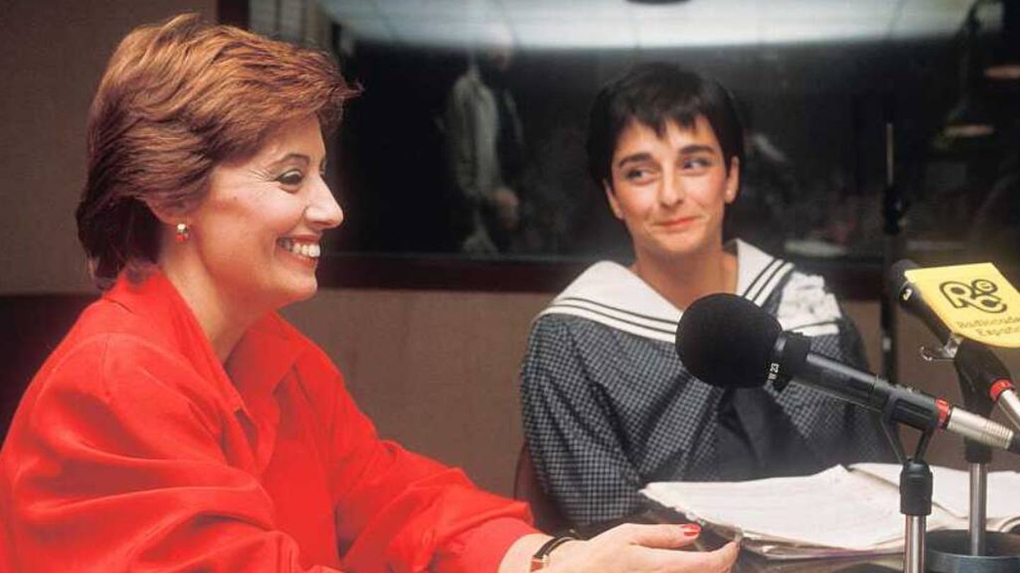 María Teresa Campos, en sus inicios en la radio. (Cortesía/RTVE)