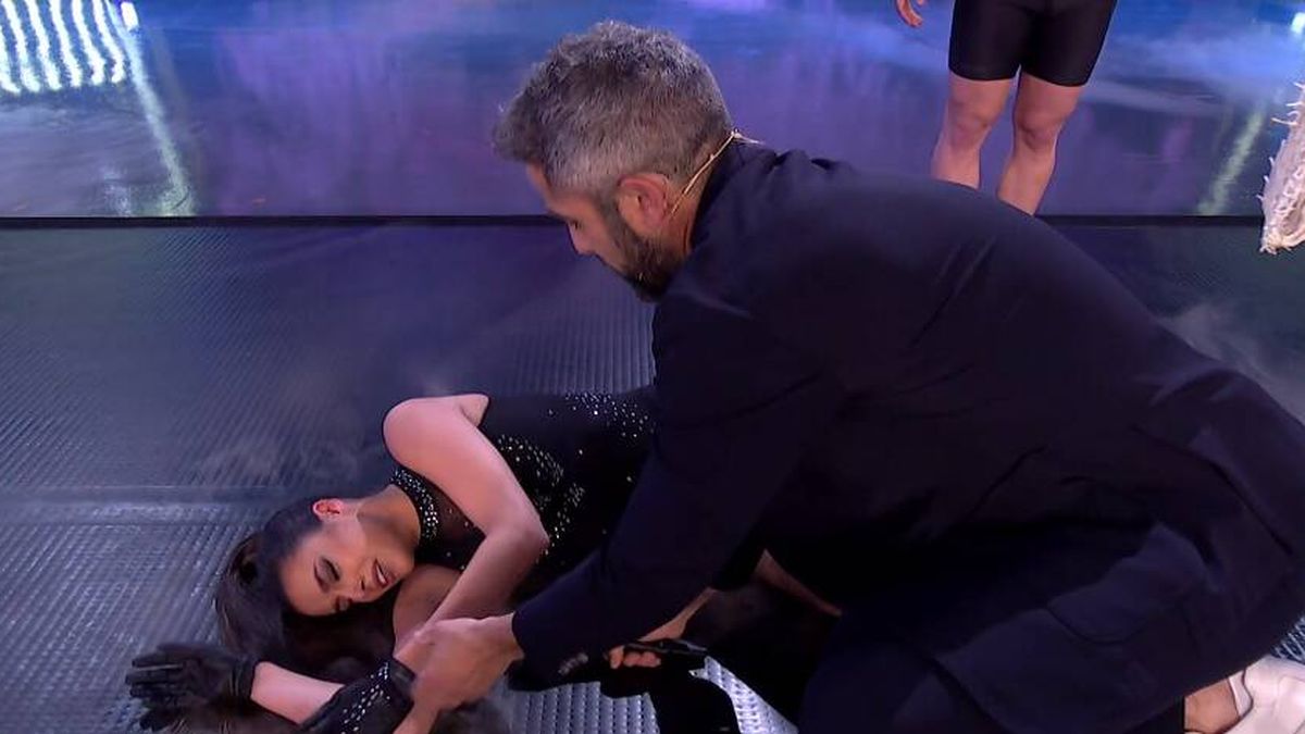 Marta Díaz cae desplomada en 'El desafío' y le da un enorme susto a Roberto Leal: "¿Estás bien?"