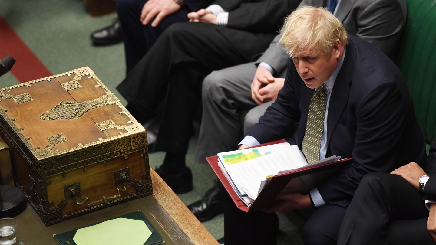 Boris en el Parlamento (Reuters)    