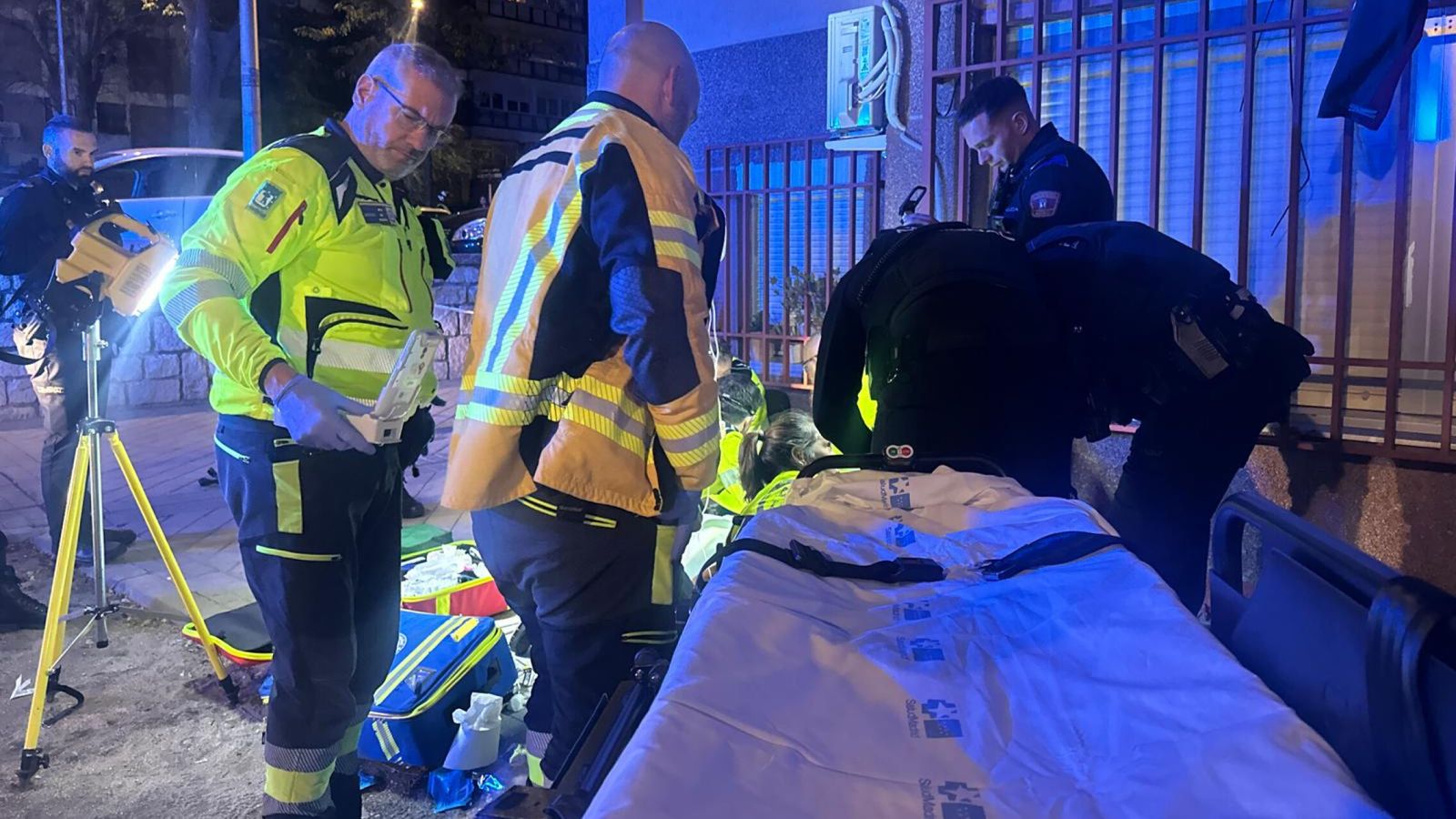 Un menor de 14 años herido grave en una agresión por arma blanca en Madrid