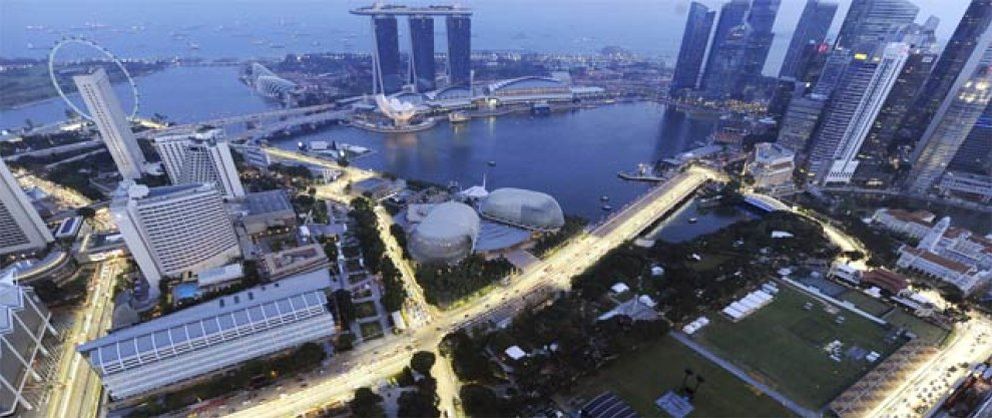Foto: 'Demolition Singapur': el circuito que más temen los pilotos