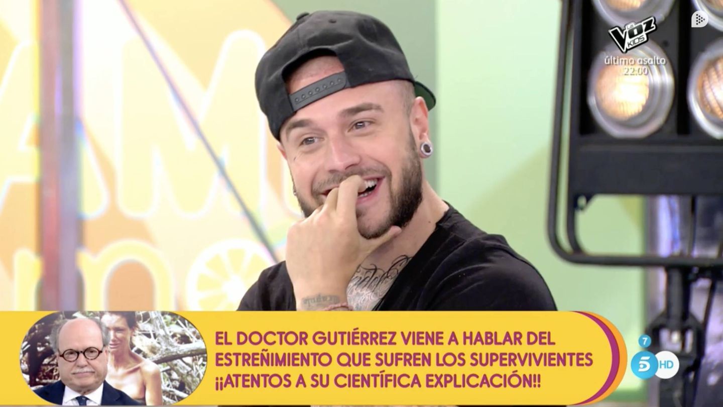 La reacción de Adrián Rodríguez cuando escucha a Kiko Hernández (Telecinco)