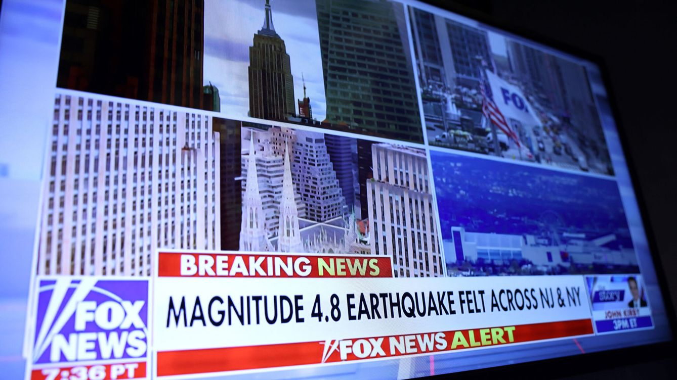Un terremoto de magnitud 4,8 sacude Nueva York y Nueva Jersey