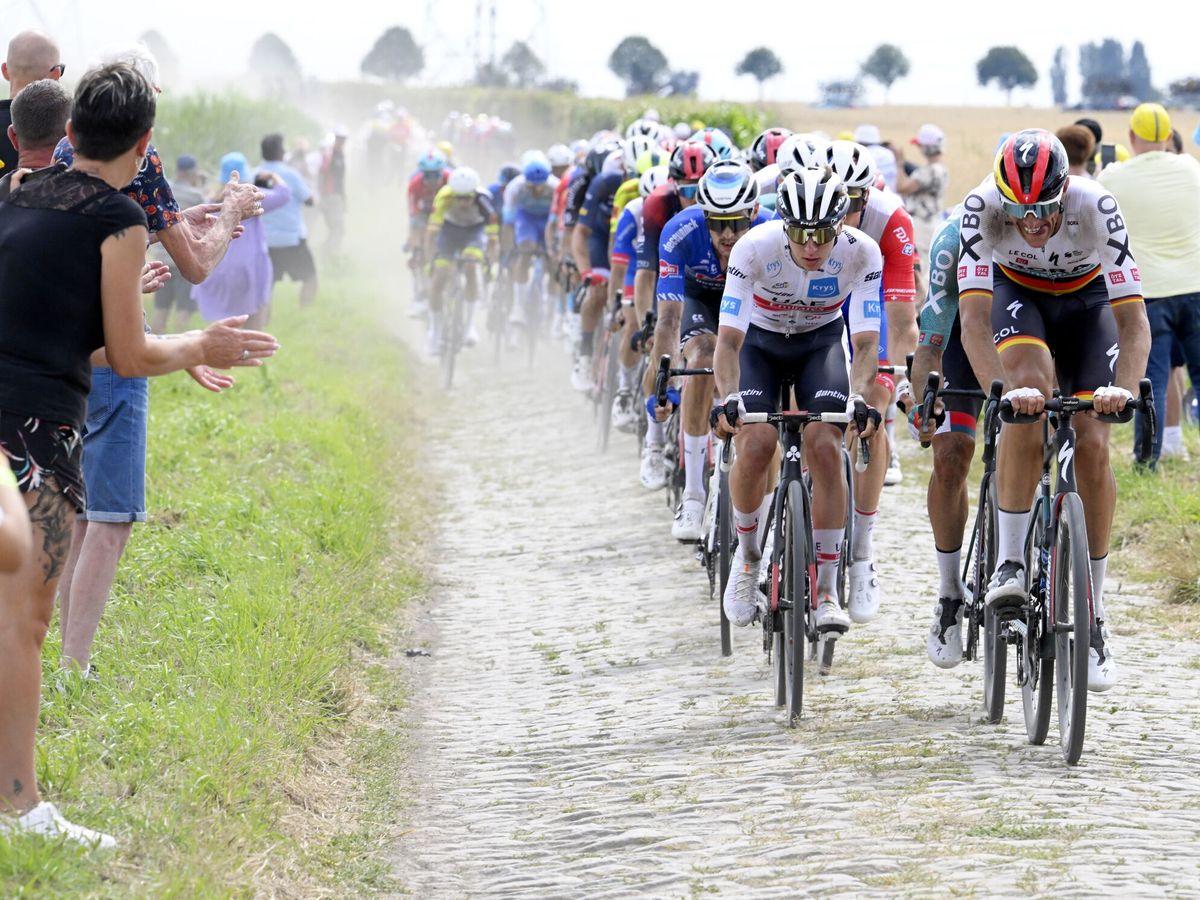 Foto: Quinta etapa del Tour de Francia (EFE/EPA/Papon Bernard)