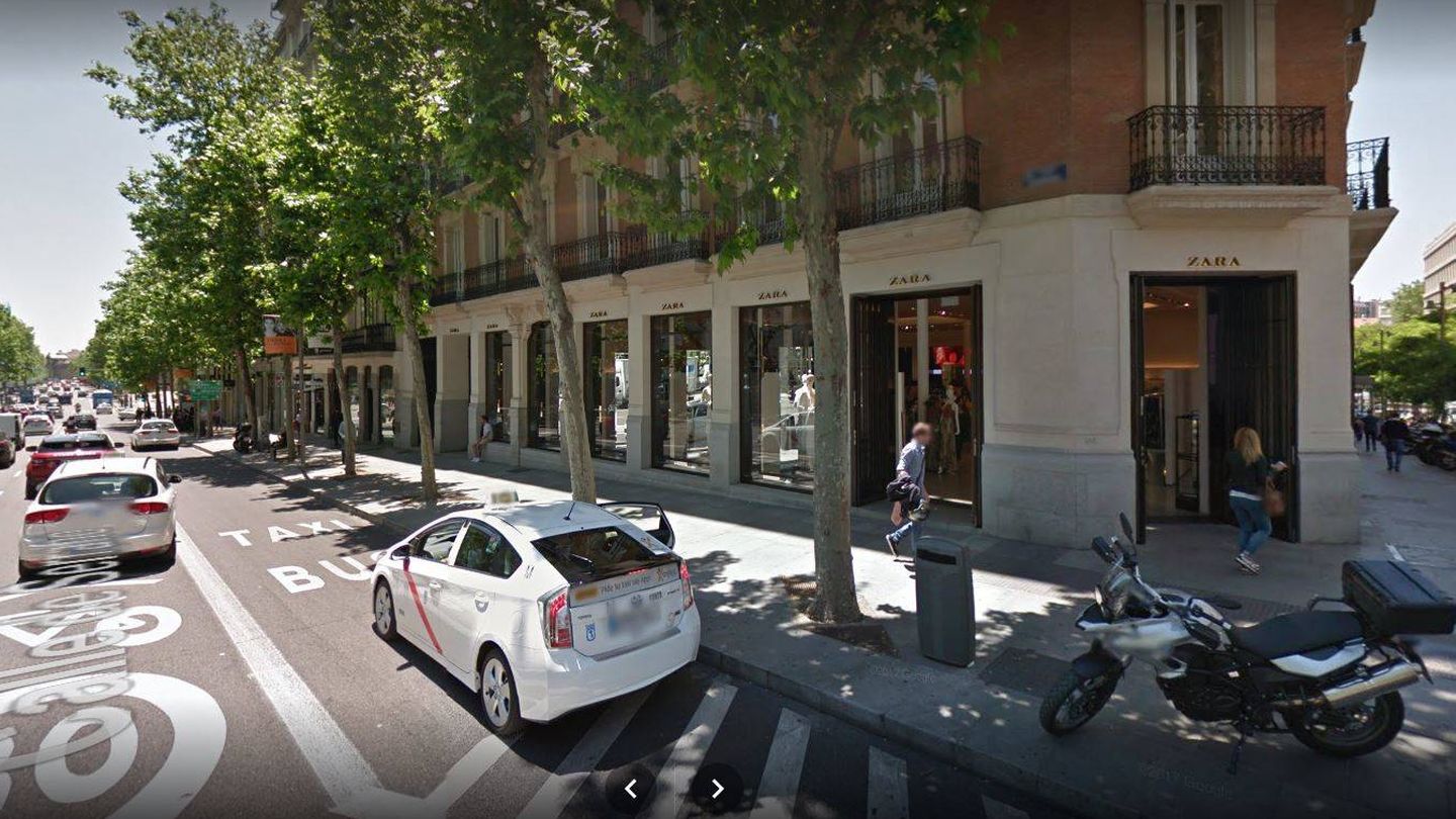 Tienda Zara de la calle Serrano, en Madrid. (Google)
