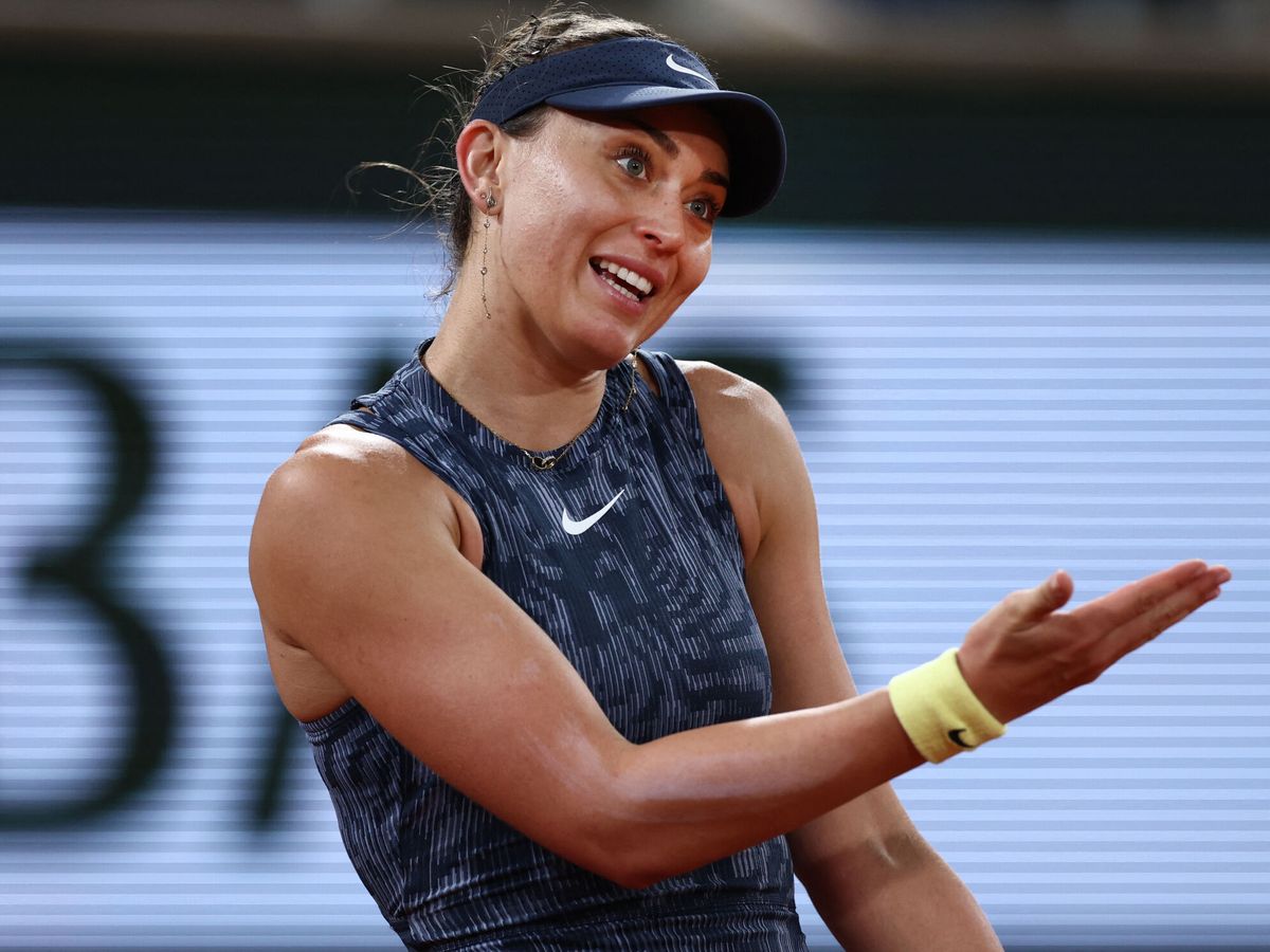 Foto: Badosa, en Roland Garros. (Reuters/Stephanie Lecocq)
