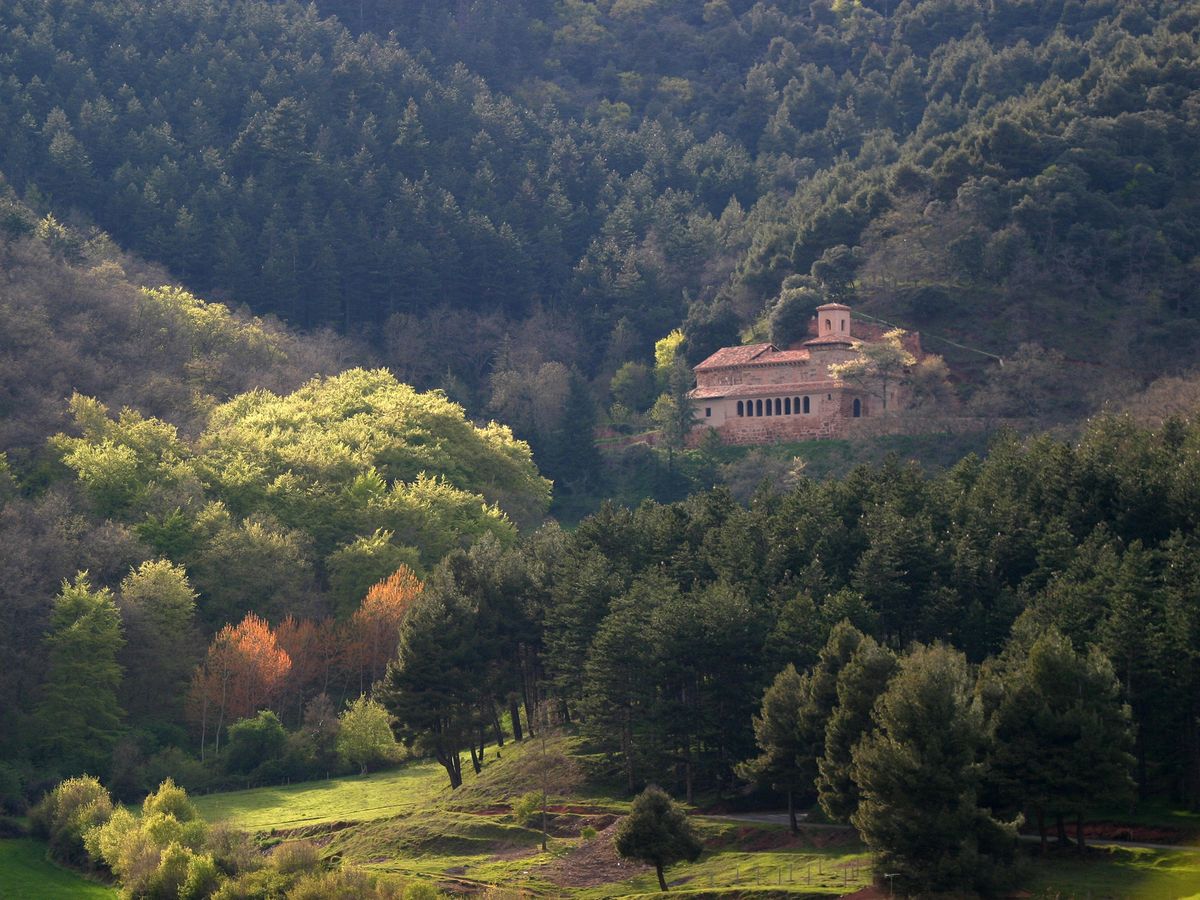 Foto: Monasterio de Suso, en La Rioja, el lugar donde se escribieron los primeros textos en español.