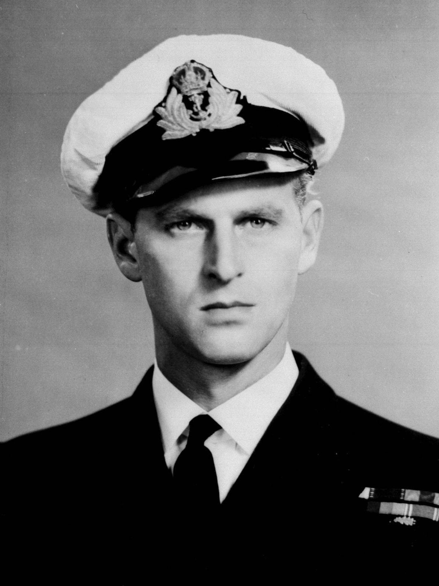 El duque de Edimburgo, con el uniforme de la Marina Real. (Palacio de Buckingham)