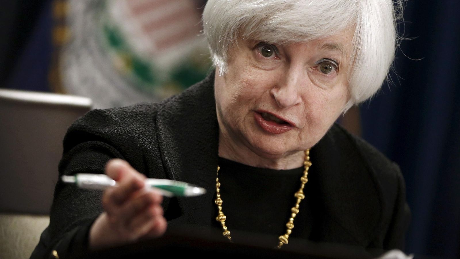 Foto: La presidenta de la Fed, Janet Yellen / REUTERS