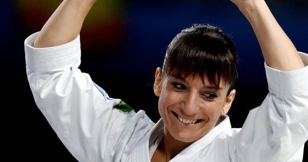 Foto: Sandra Sánchez es la nueva campeona del mundo de kárate en la modalidad de kata. (EFE)