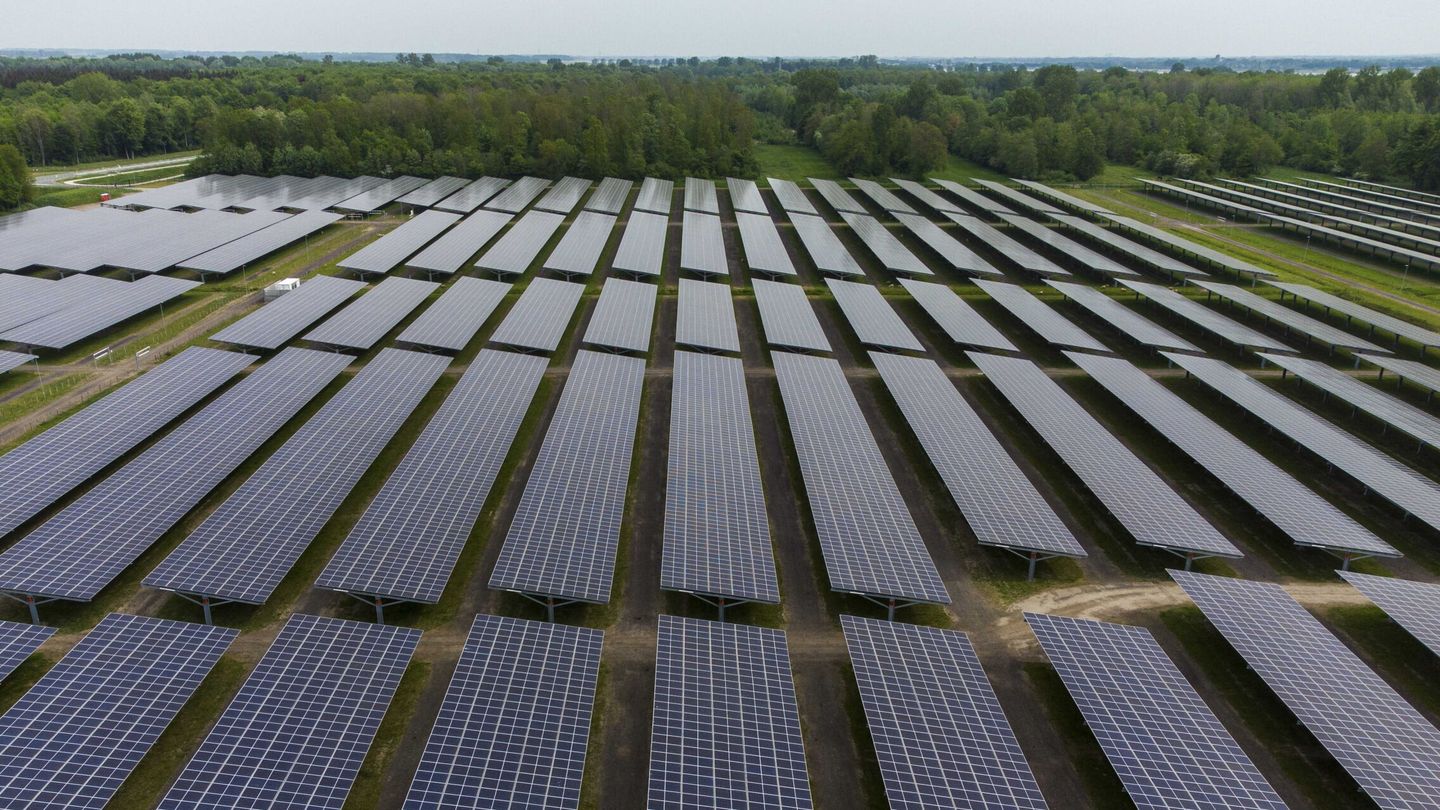 Imagen de archivo de un parque solar fotovoltaico. (EFE/Vincent Jannink)
