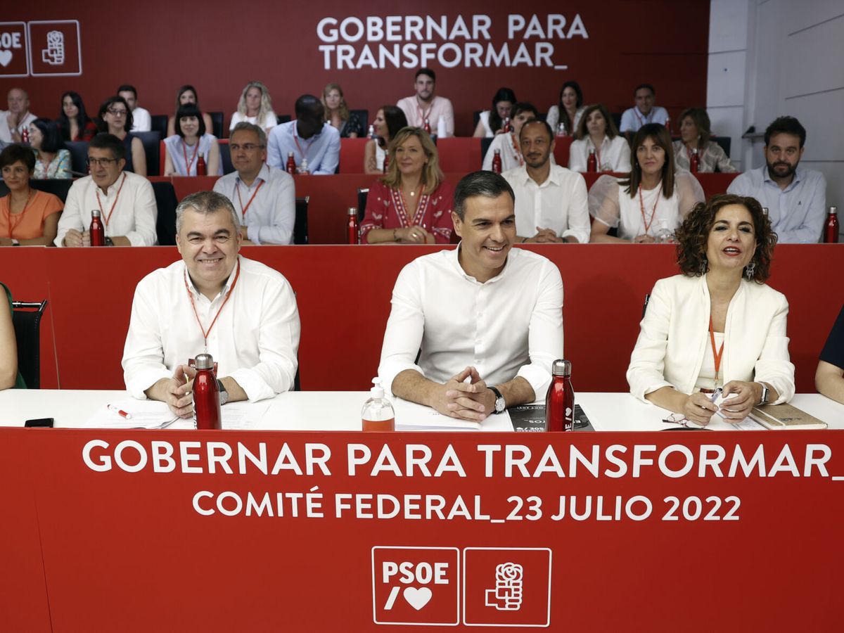 Foto: Comité federal del PSOE. (EFE/Mariscal)