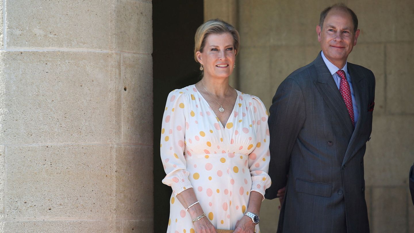 Sophie, junto al príncipe Eduardo. (Reuters)