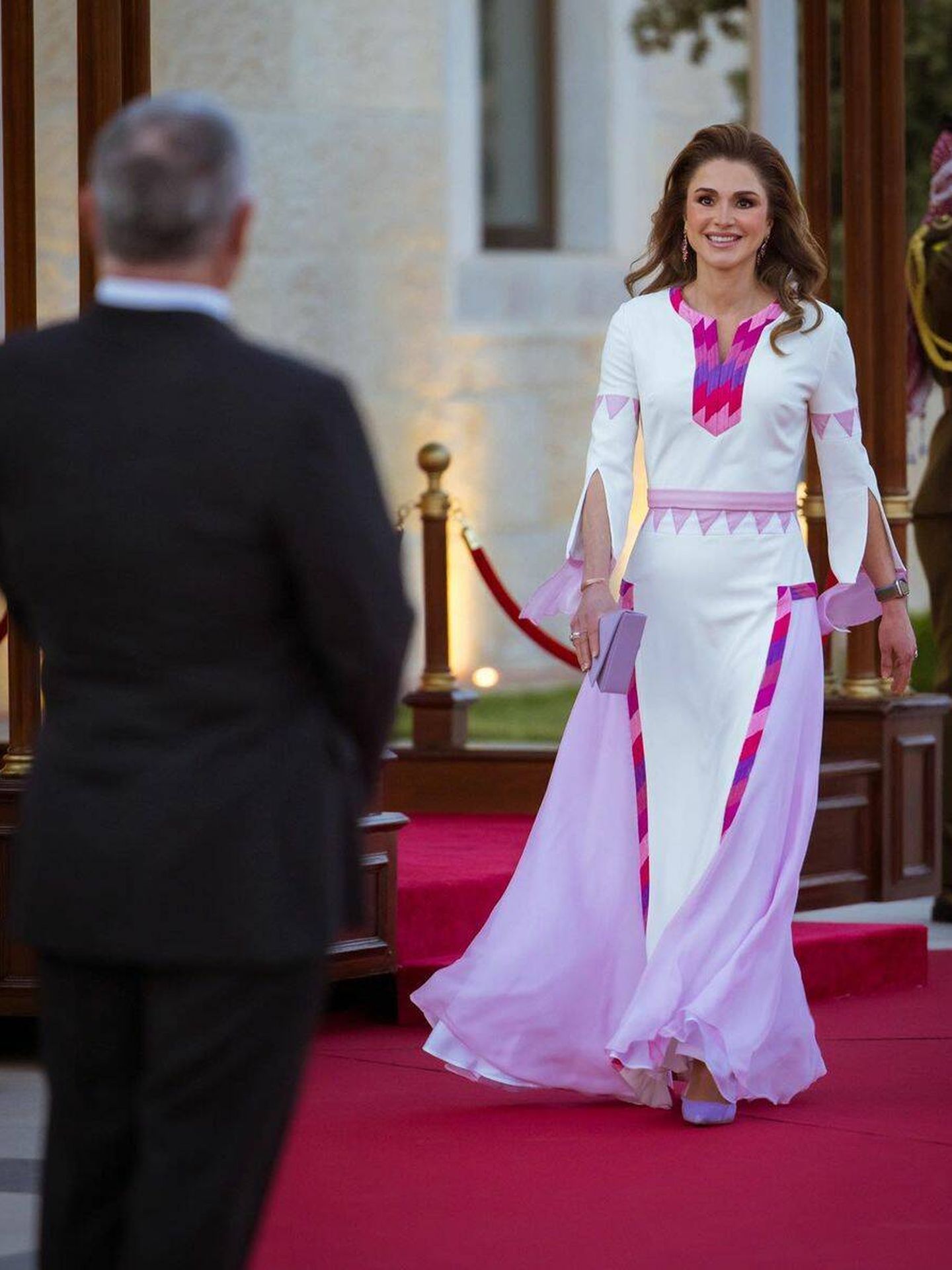 La reina Rania de Jordania, en el Día de la Independencia. (Instagram/@queenrania)