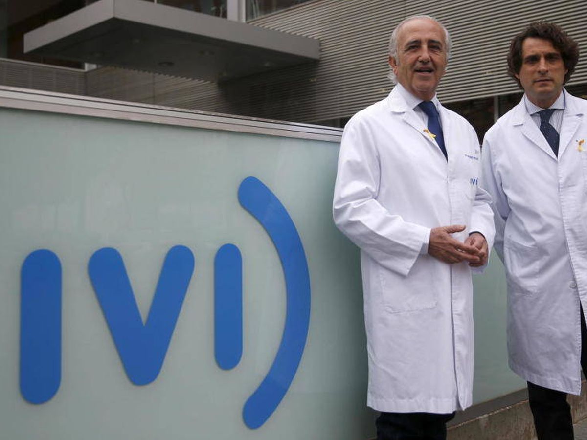 Foto: Los presidentes del grupo IVI, José Remohí (d) y Antonio Pellicer. (EFE)
