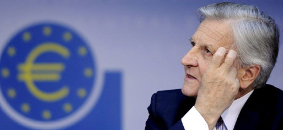 Foto: Trichet observa una mejora de la economía por encima de lo previsto, aunque moderada e irregular