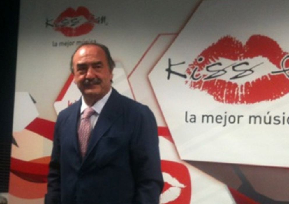 Foto: Blas Herrero, dueño de Kiss FM