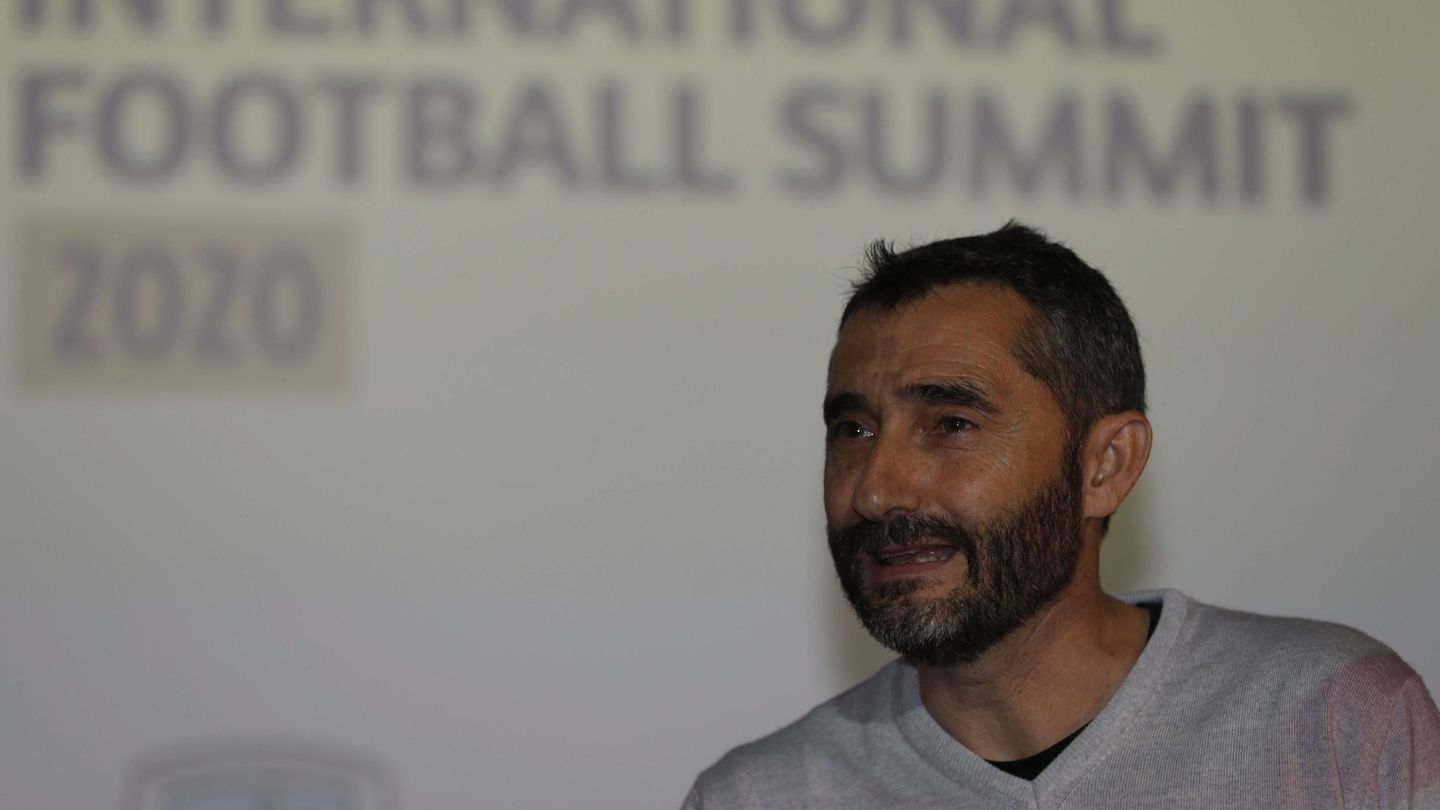 Ernesto Valverde mantuvo una buena relación con El Pipiolo. (EFE/Alejandro García)