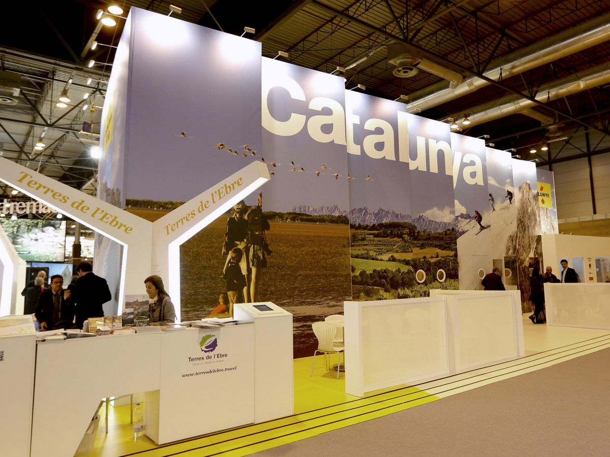Foto: 'Stand' de Cataluña en la Feria Internacional de Turismo de 2014. (EFE)