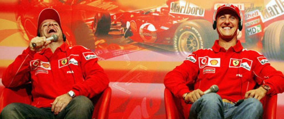 Foto: La cara más "horrenda" de Michael Schumacher
