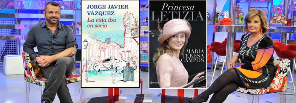 Foto: La otra guerra entre María Teresa Campos y Jorge Javier Vázquez: en noviembre se enfrentarán en las librerías