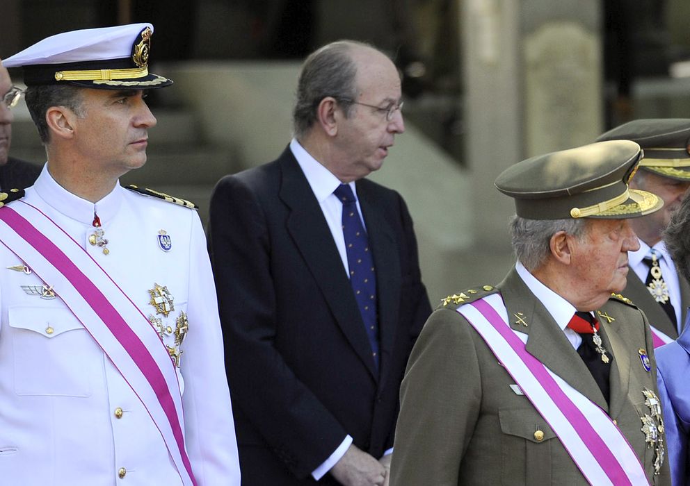 Foto: El rey Felipe VI acompañado de Rafael Spottorno (Gtres)