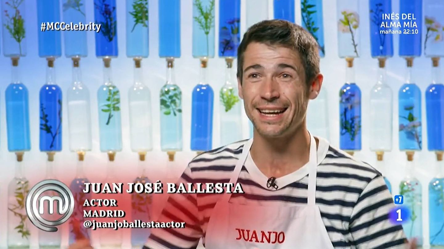 Juan José Ballesta, en 'Masterchef Celebrity'. (TVE)
