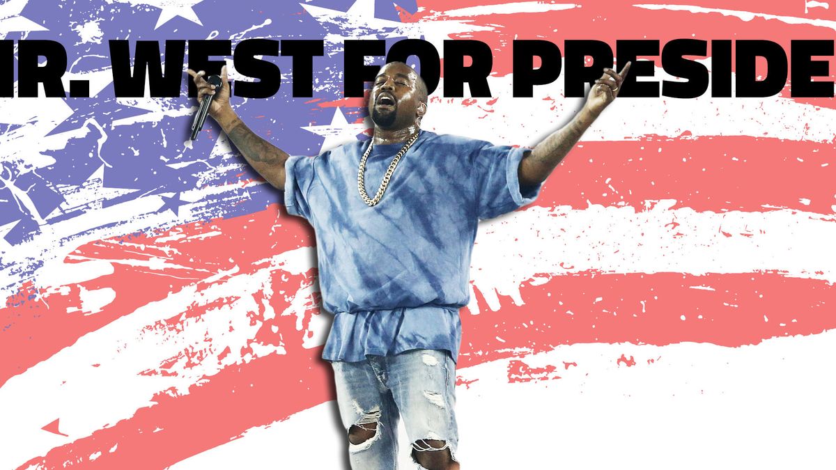 Kanye West, el mayor egocéntrico del pop quiere ser presidente de EEUU