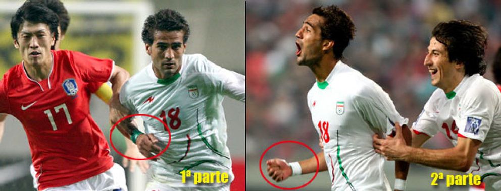 Foto: Censuran a los jugadores de Irán por protestar contra Ahmadineyad