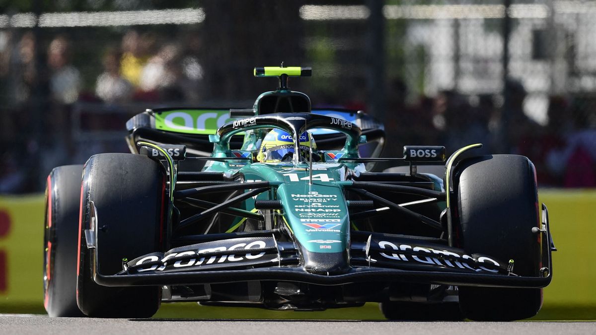 Grave fracaso de Alonso en el GP de Imola: saldrá del 'pit lane' el día en que voló Verstappen