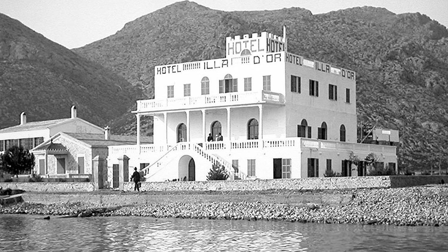 Imagen antigua del hotel Illa d'Or. (Cortesía)