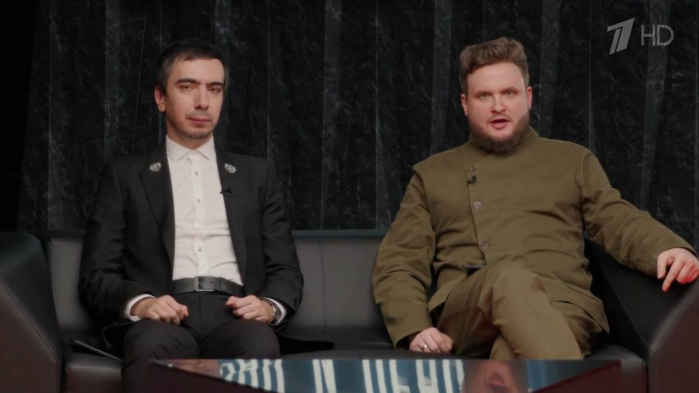Vladímir Kuznetsov (Vovan) y Alekséi Stoliarov (Lexus). (Canal 1)