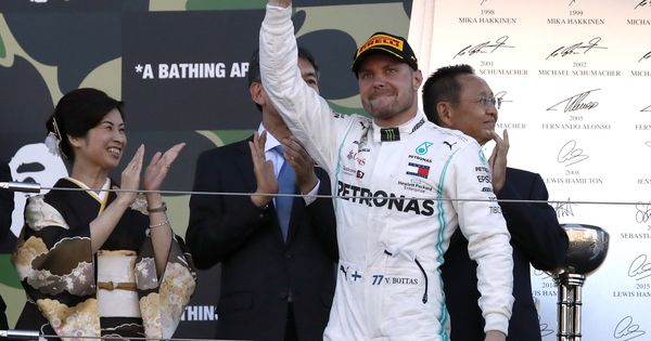 Foto: Valtteri Bottas logró el triunfo en el Gran Premio de Japón de Fórmula 1. (Reuters)