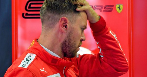Foto: De favorito en la pretemporada, Sebastian Vettel ha sido incluso superado por Max Verstappen en la clasificación general (REUTERS)