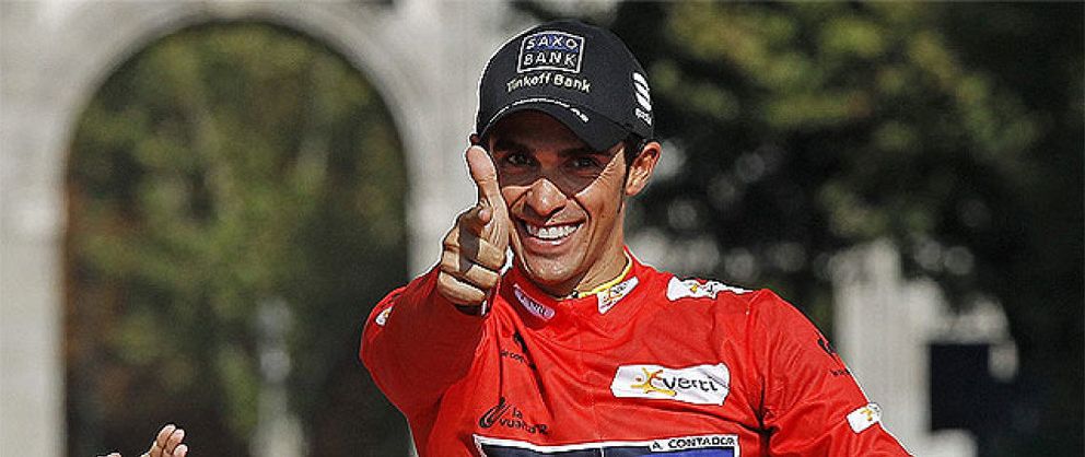 Foto: Contador: "Hay que ver cómo va la carrera y entonces tomar decisiones"