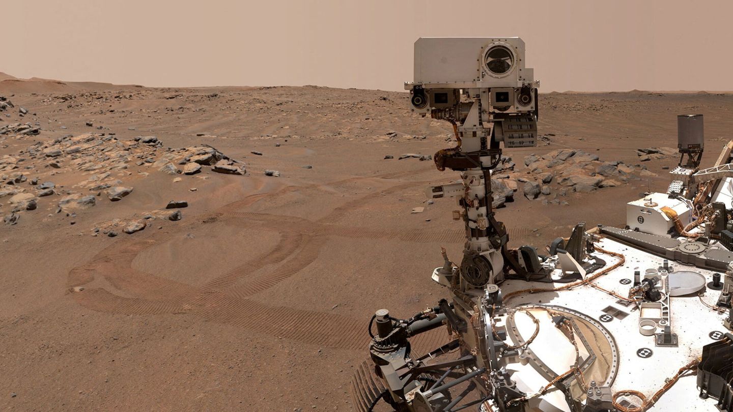 Imagen del rover Perseverance. Foto: NASA
