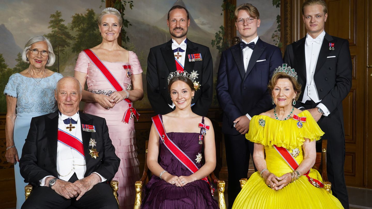 La familia real noruega. (Efe/EPA7Lise Aserud) 