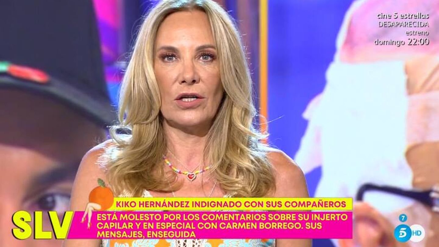 La periodista Belén Rodríguez. (Mediaset)