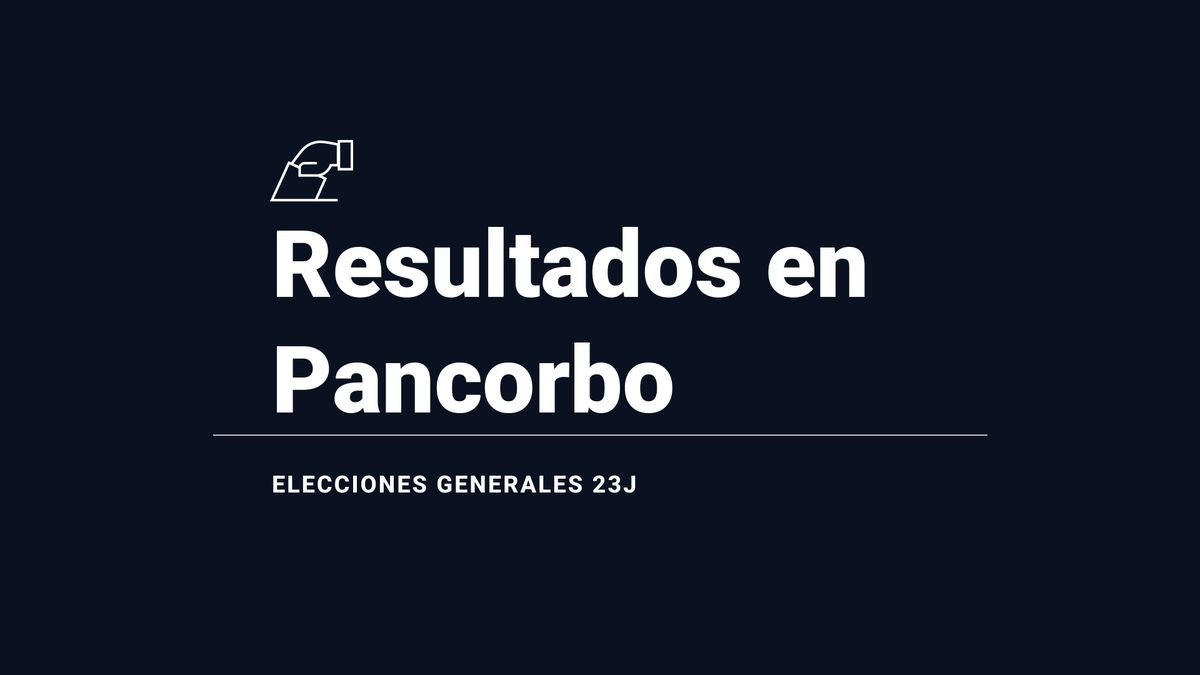 Resultados, votos y escaños en directo en Pancorbo de las elecciones del 23 de julio: escrutinio y ganador