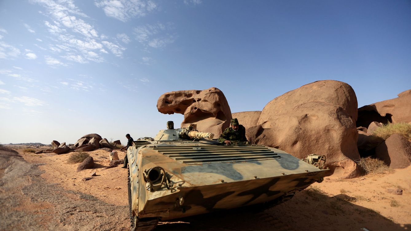 Photo : Un combattant du Polisario.  (Reuters/Zohra Bensemra)