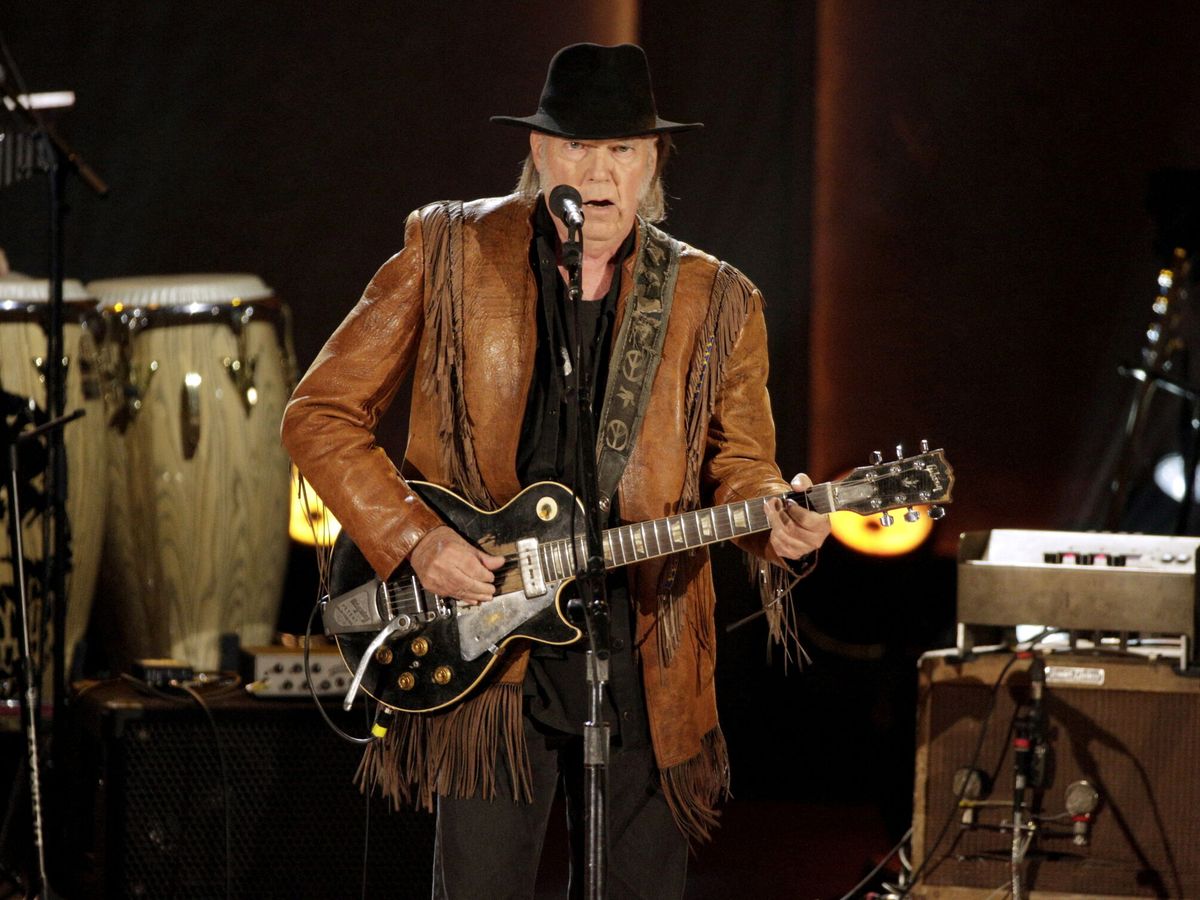 Foto: Neil Young, durante un concierto en Washington en 2015. (Reuters/Joshua Roberts)