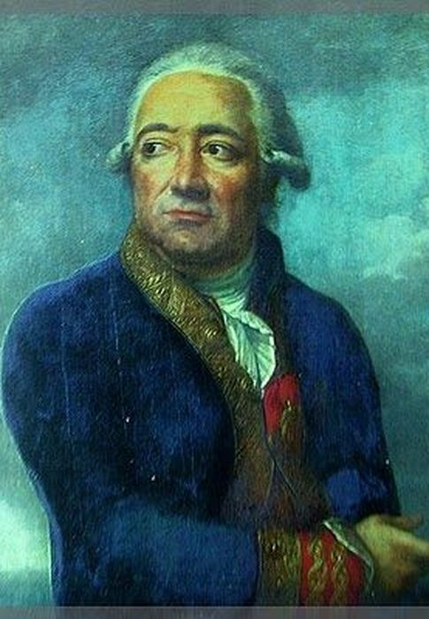 Foto: José de Mazarredo, retratado por Jean François-Marie Bellier.