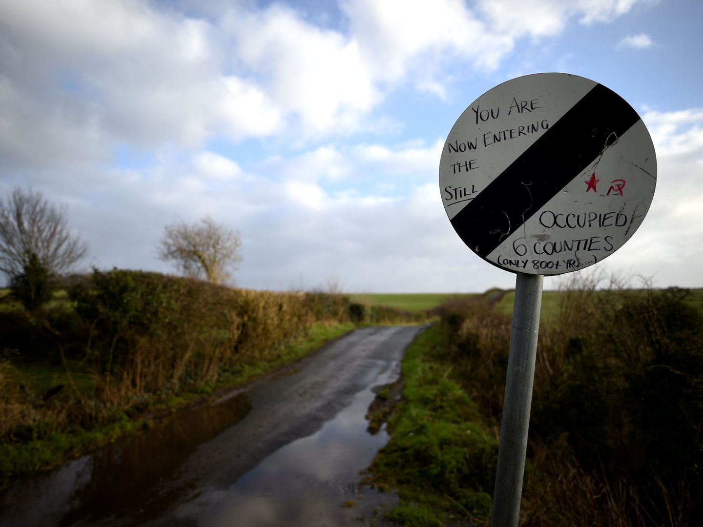 Frontera entre Irlanda del Norte y la República de Irlanda (REUTERS)