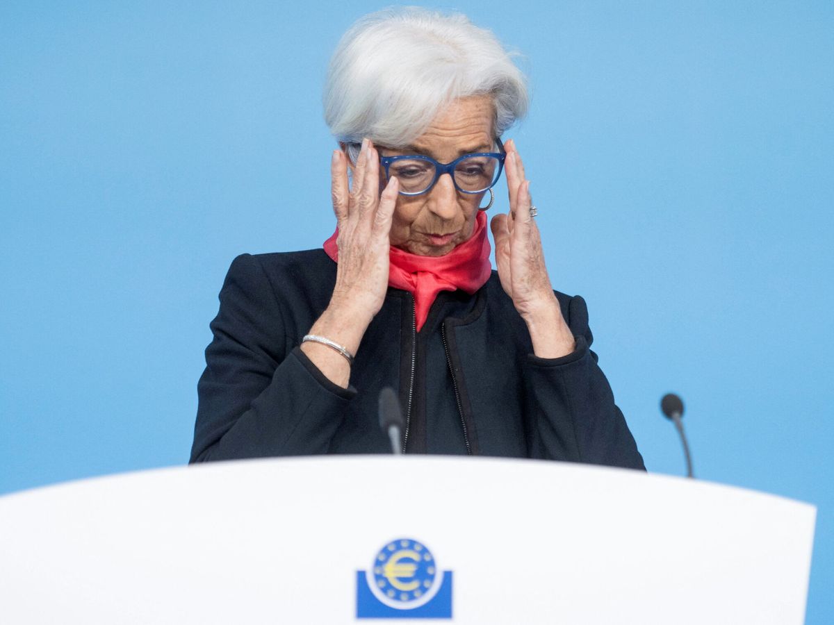 Foto: Christine Lagarde, presidenta del BCE. (Reuters/Thomas Lohnes Pool)
