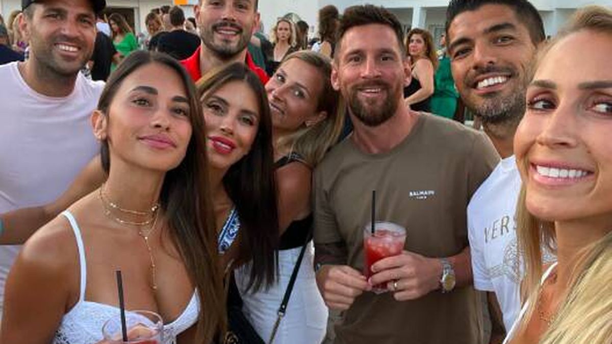 Todas las imágenes de las lujosas vacaciones de Messi junto a otros futbolistas