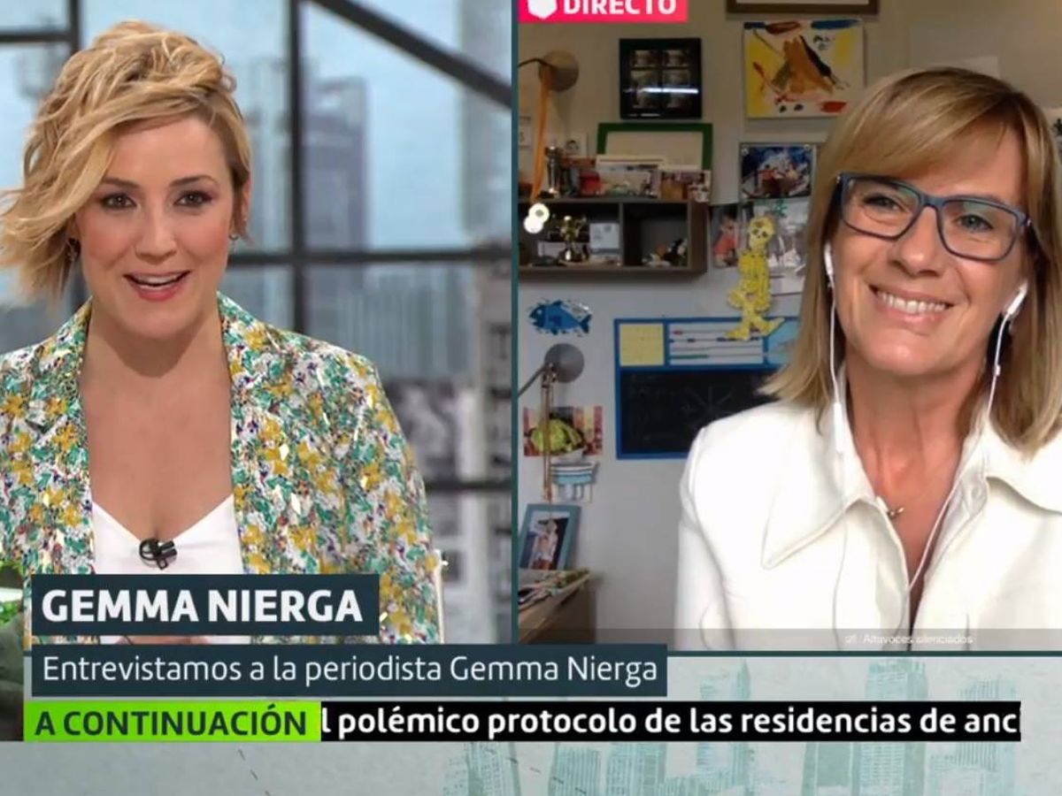Foto: Cristina Pardo y Gemma Nierga, en La Sexta. (Atresmedia).
