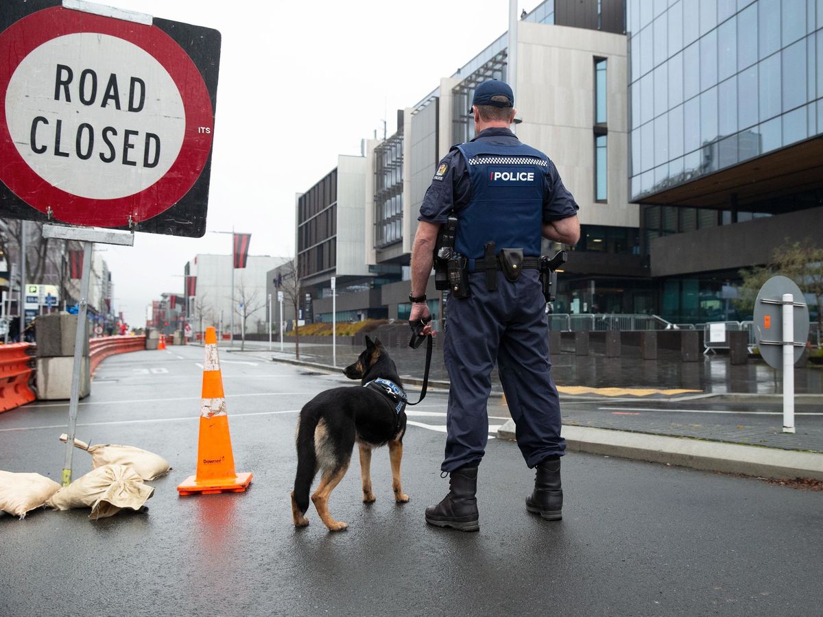 Foto: Policía en Nueva Zelanda. (EFE)
